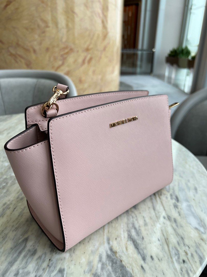 Soft pink michael kors crossbody