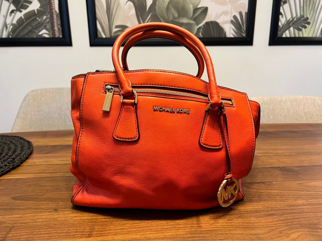 Expandable Orange Michael Kors Bag (Large)