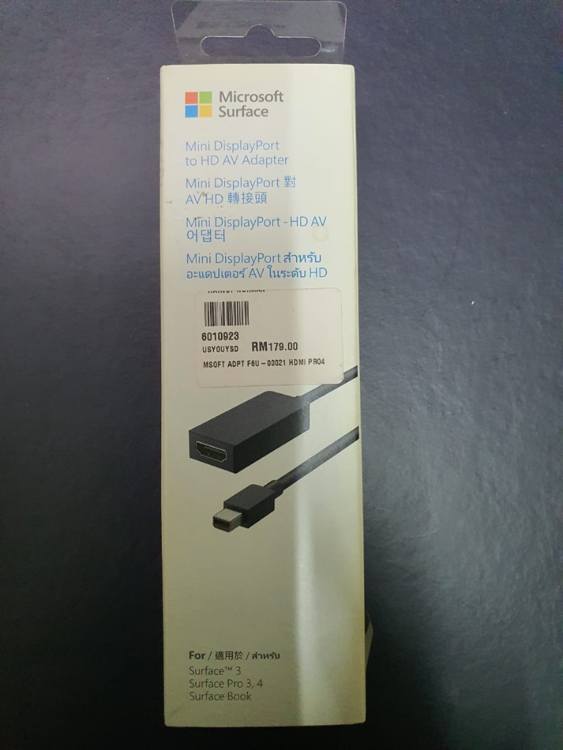 Mini DP A HDMI Cavo Adattatore Mini DisplayPort A HDMI Per Microsoft Surface Pro/2/3/4 - Trade-Shop Cavo Video Surface Pro - Foto 10