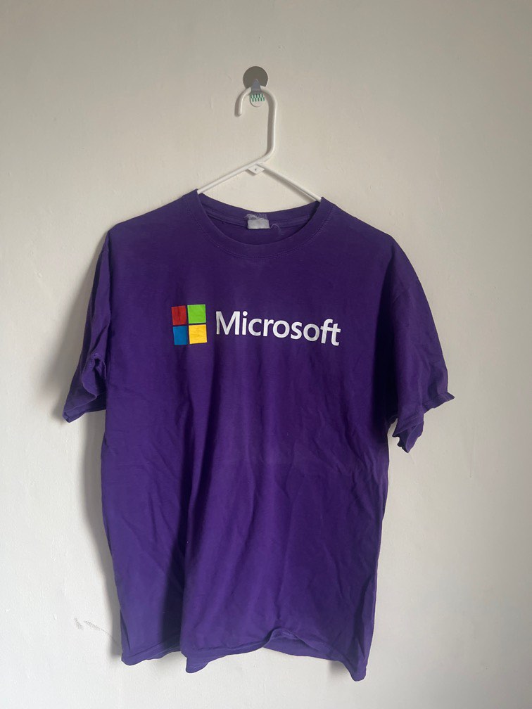 Microsoft tshirt, Men's Fashion, Tops & Sets, Tshirts & Polo Shirts on ...