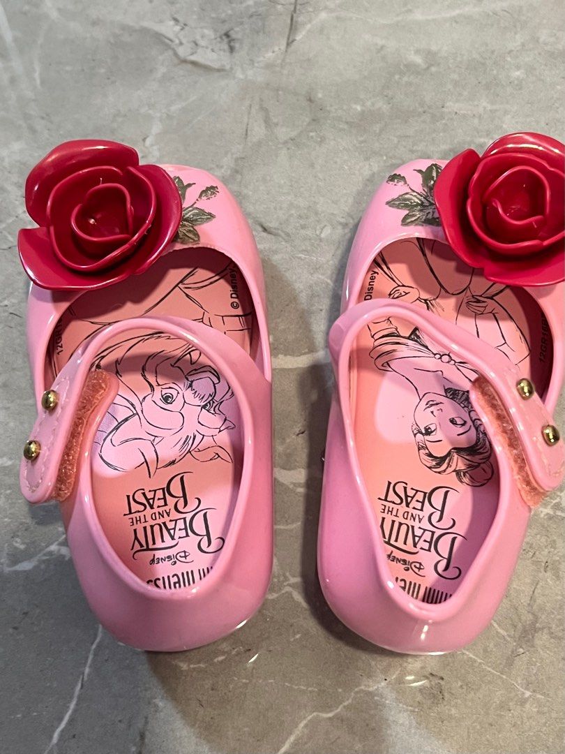 Mini Melissa Beauty Beast Pink Rose
