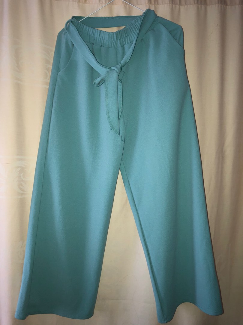 Mint green squarepants, Women's Fashion, Bottoms, Other Bottoms on ...
