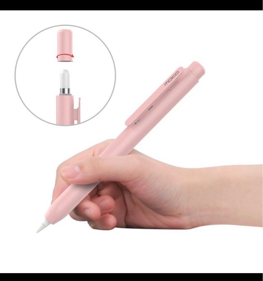 Moko Retractable Protective Case Holder for Apple Pencil 2nd with Built in Clip Mobile Phones Gadgets Mobile Gadget Accessories Other Mobile Gadget Accessories on Carousell