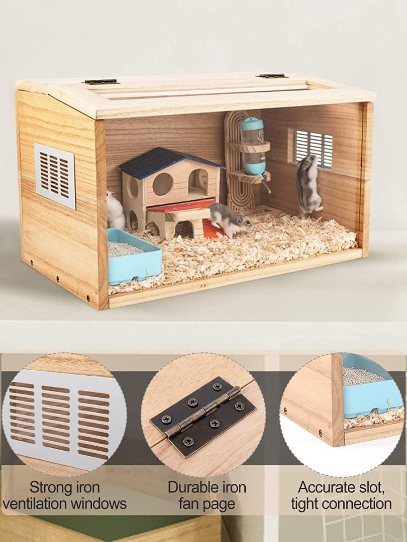 Indoor hamster cage clearance