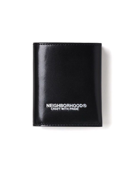 NEIGHBORHOOD LEATHER MICRO WALLET 銀包, 名牌, 手袋及銀包- Carousell