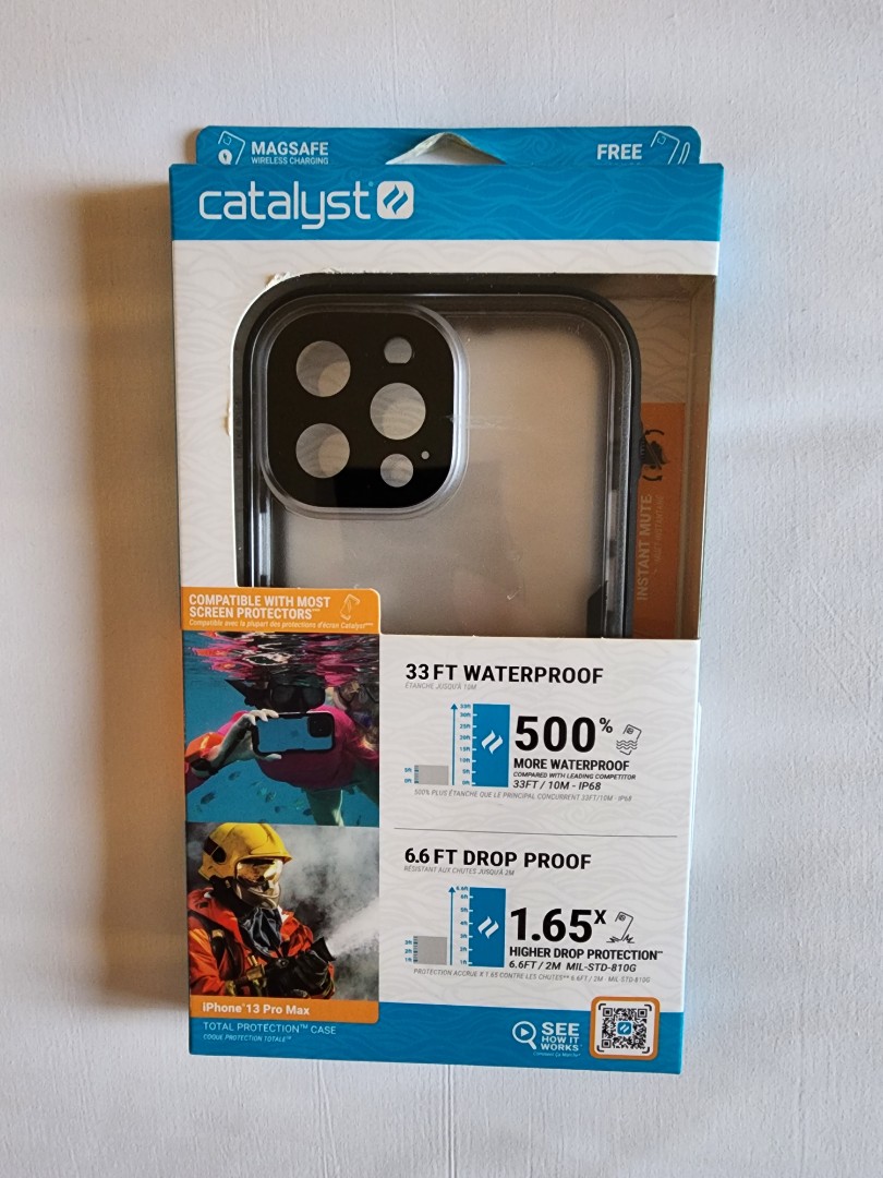 NEW Catalyst Waterproof case for iPhone 13 Pro Max, Mobile Phones
