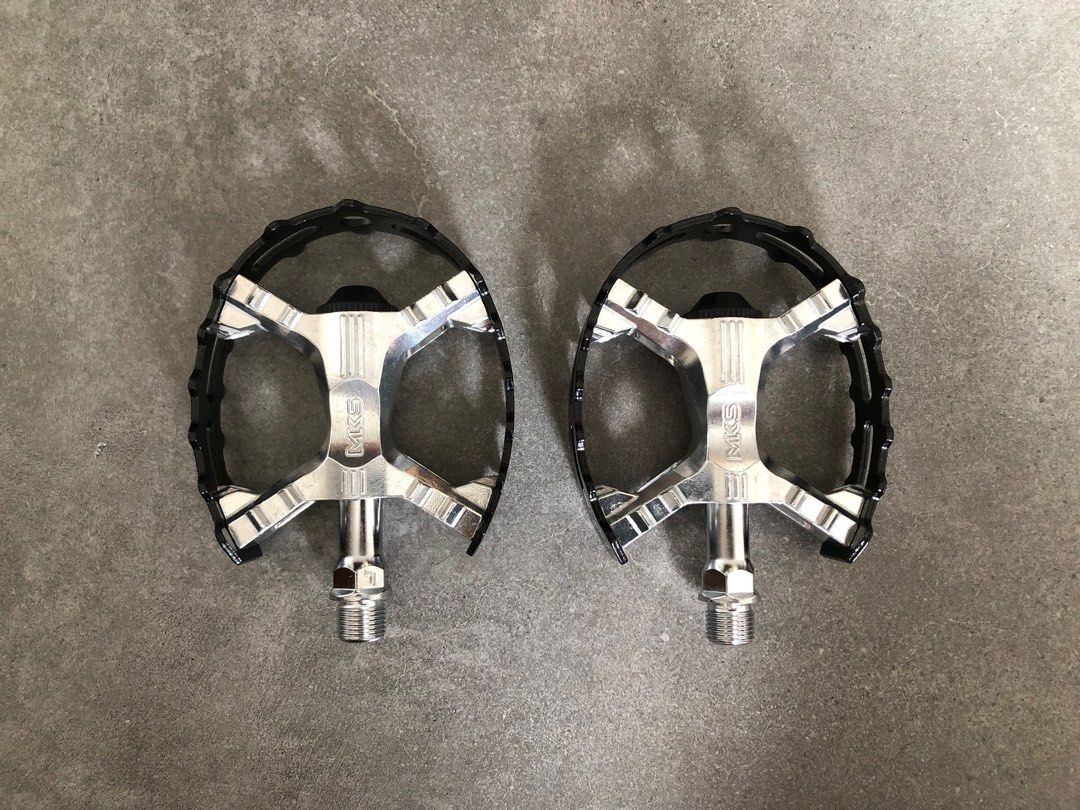 New MKS XC III Bear Trap Pedals Mtb Mountain Bike Gravel Touring