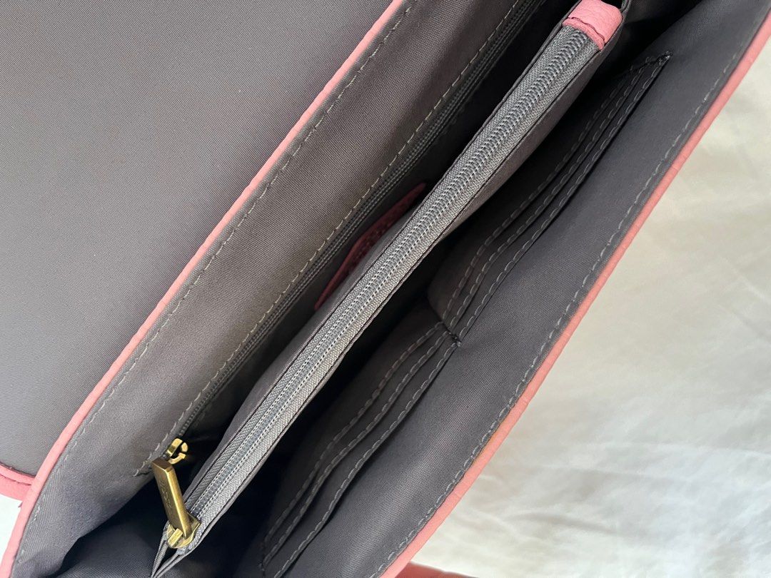 NEW Original Fossil Jasmine bag in blush pink, Women's Fashion, Bags