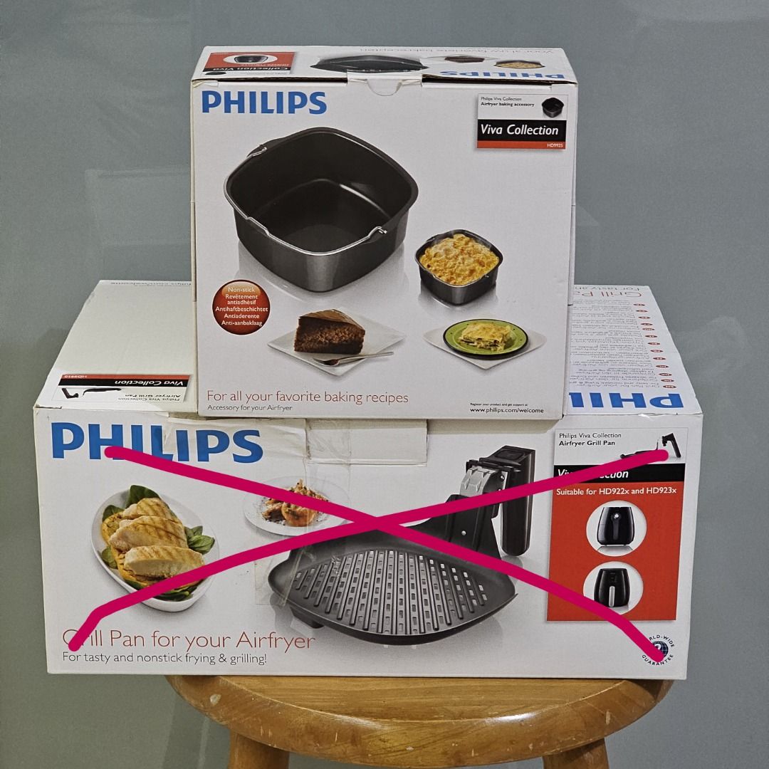 NEW Philips Airfryer Baking Accessory HD9925 Authentic Viva Collection 1.3L, TV & Home