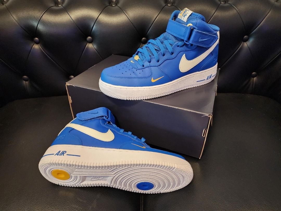 Nike Air Force 1 Mid 07 LV8 40th Anniversary Blue Jay Men AF1 SZ 9 DR9513 400