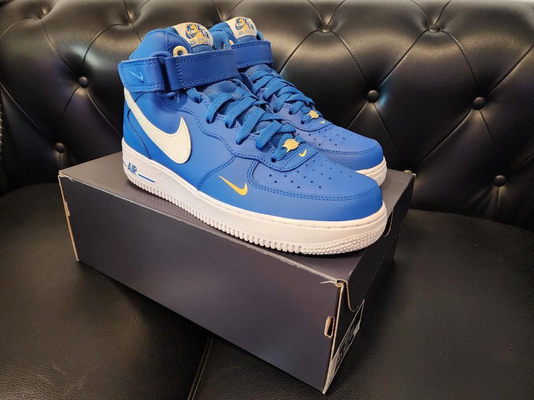 Buy Air Force 1 Mid '07 LV8 '40th Anniversary - Blue Jay' - DR9513 400