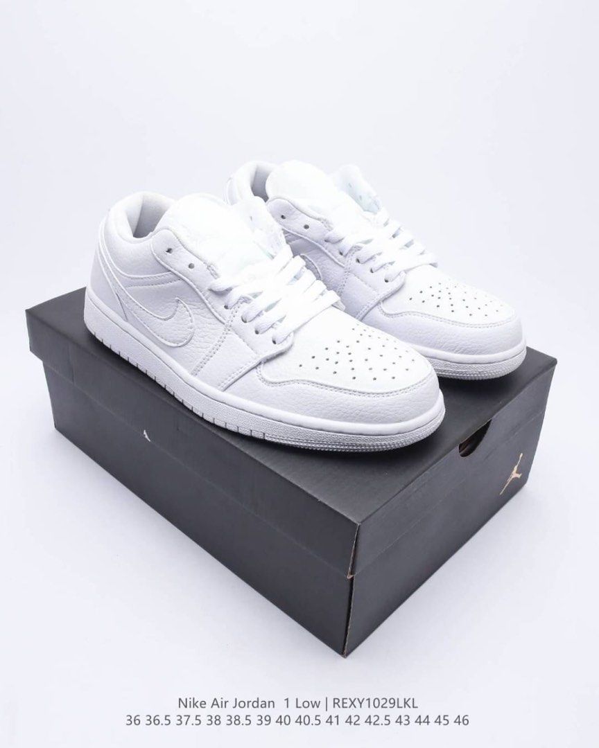 The all shop white jordans