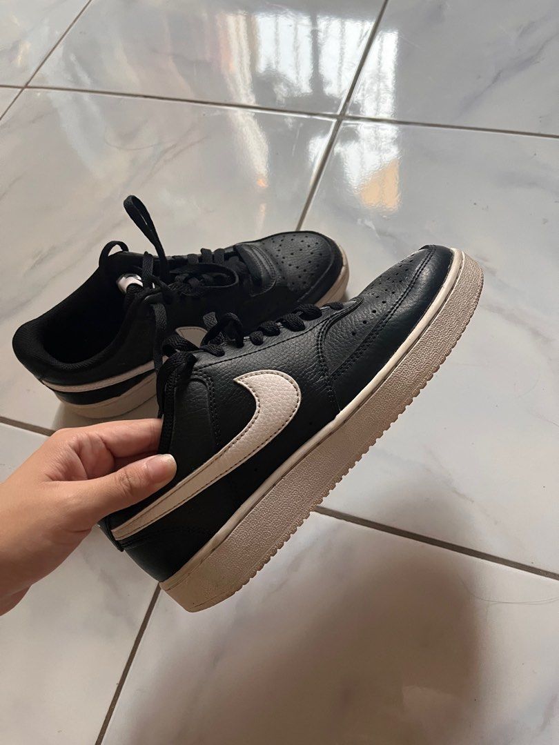 Nike Court Vision (Black) on Carousell