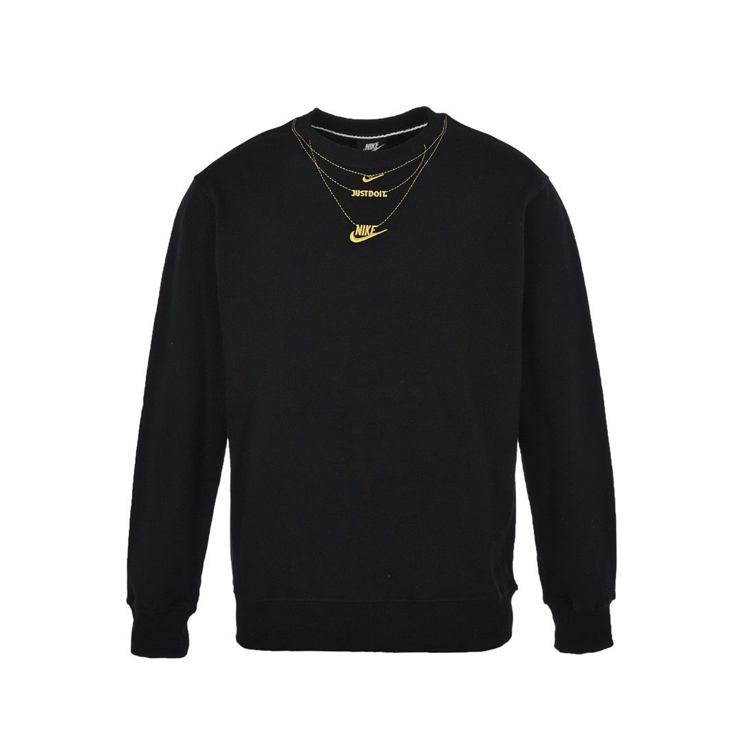 Nike sweatshirt with shop jewellery embroidery
