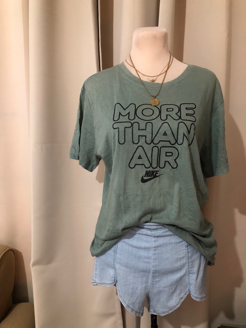 sage green nike shirt