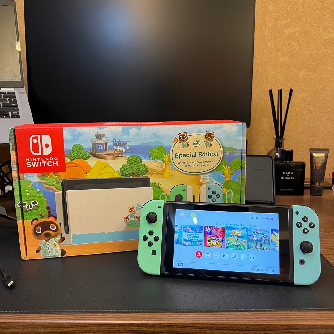 Nintendo ds on sale switch animal crossing