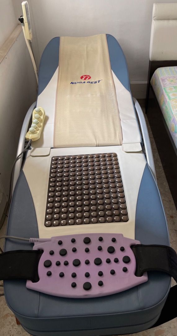Nuga Best therapeutic thermal multi purpose massage bed, Health