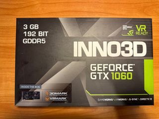 Nvidia GTX 1060 GEFORCE 3gb