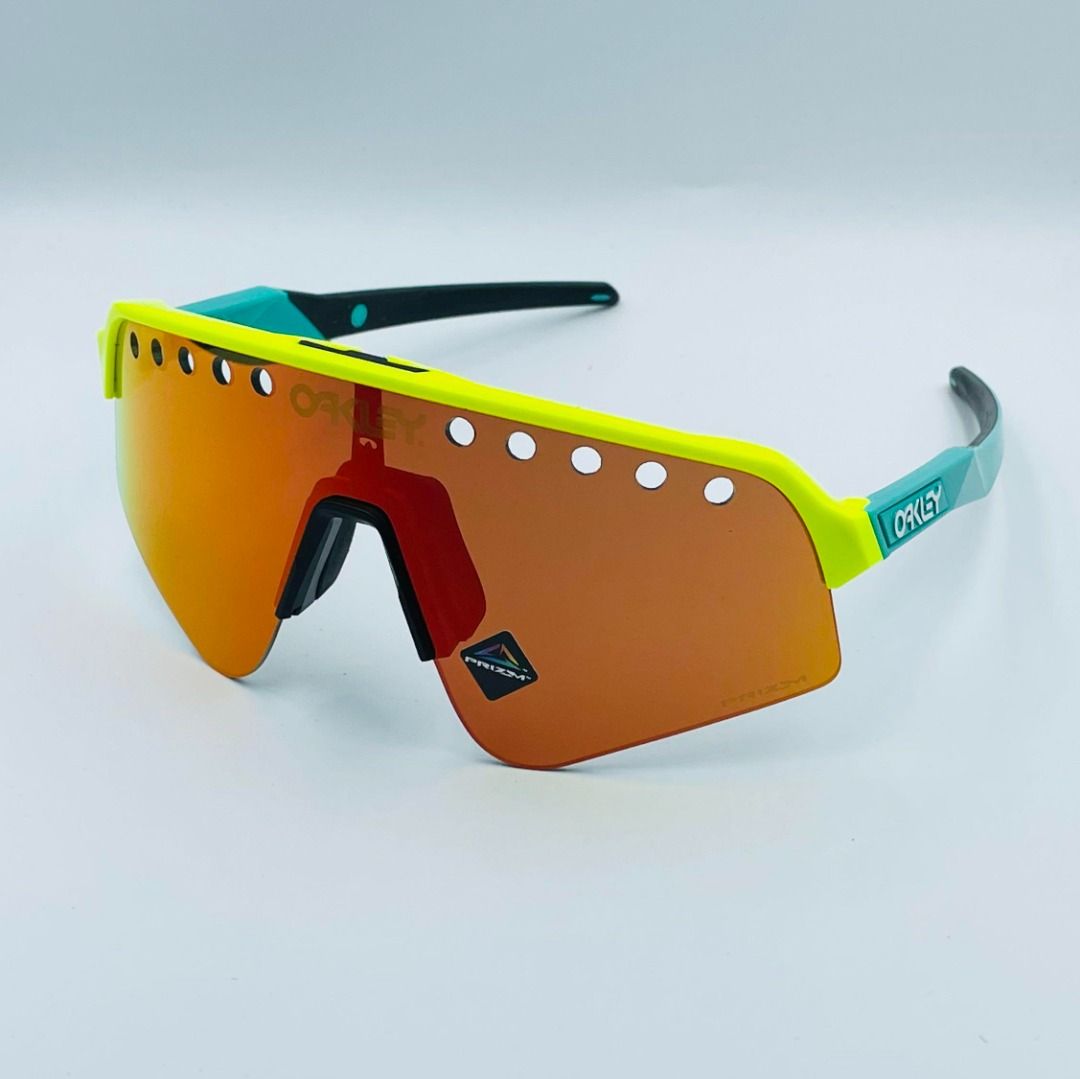 Lunettes Oakley Sutro Lite Sweep Tennis Ball Yellow / Prizm Ruby / Ref.  OO9465-0639