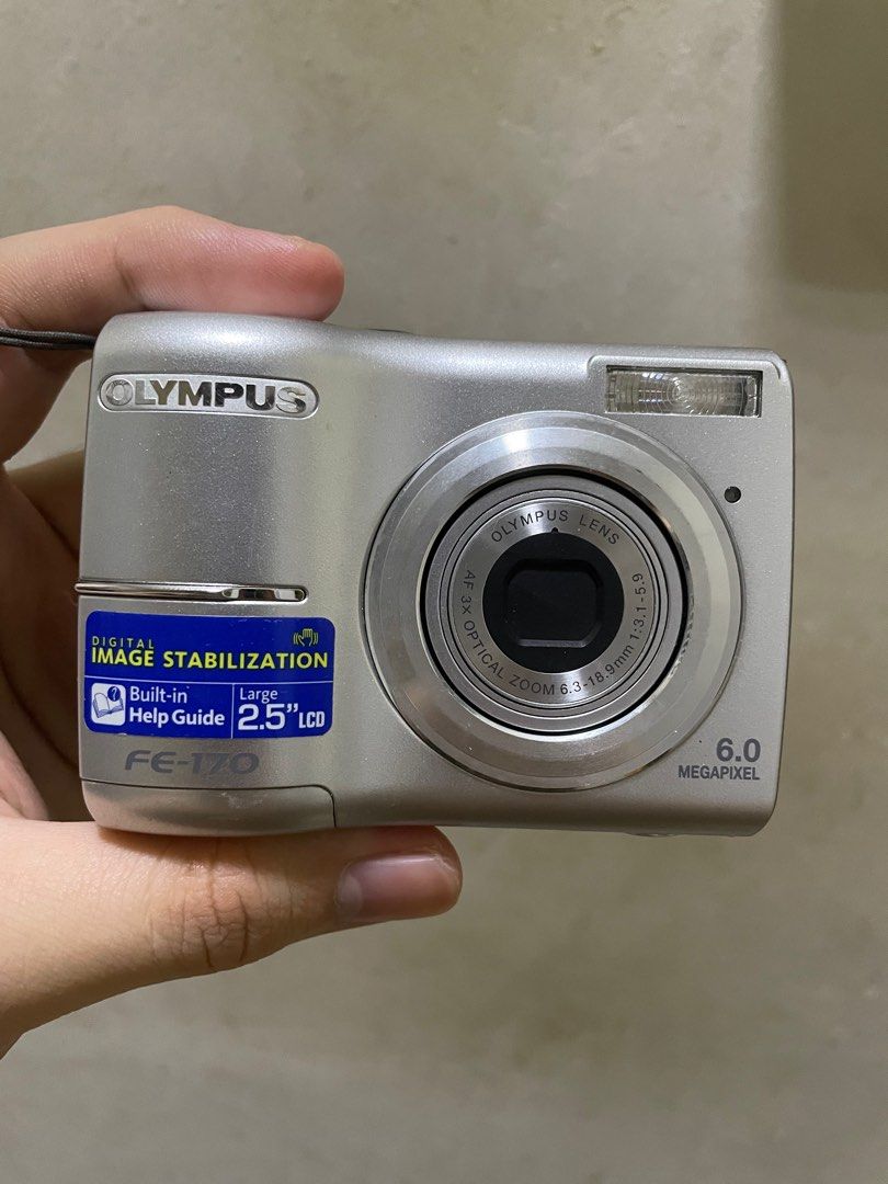 Olympus FE170 CCD Digital Camera, Photography, Cameras on Carousell