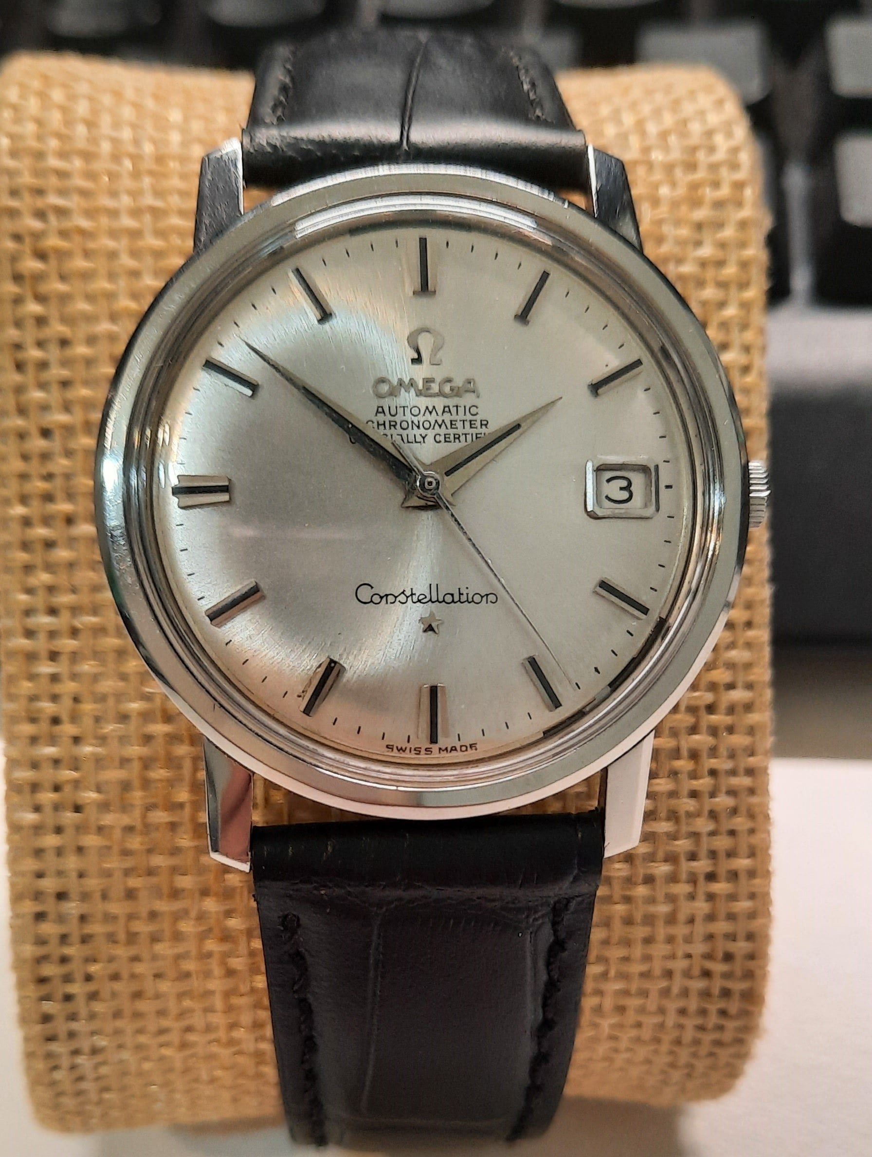 Omega Constellation Vintage Silver Dial Dauphine Hands