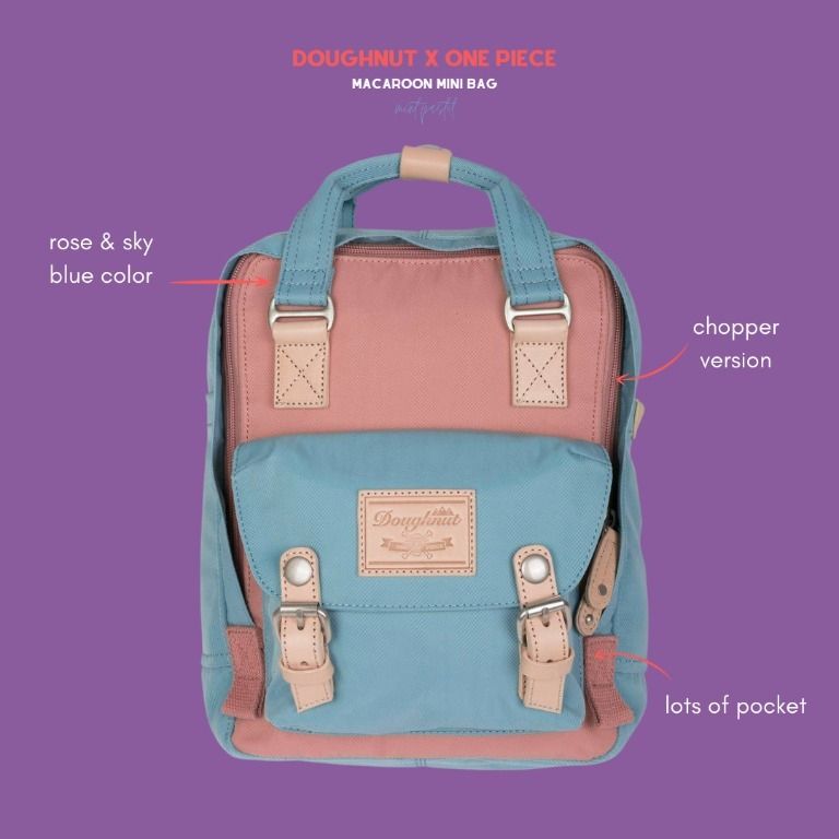 Chopper Doughnut Mini Backpack One Piece