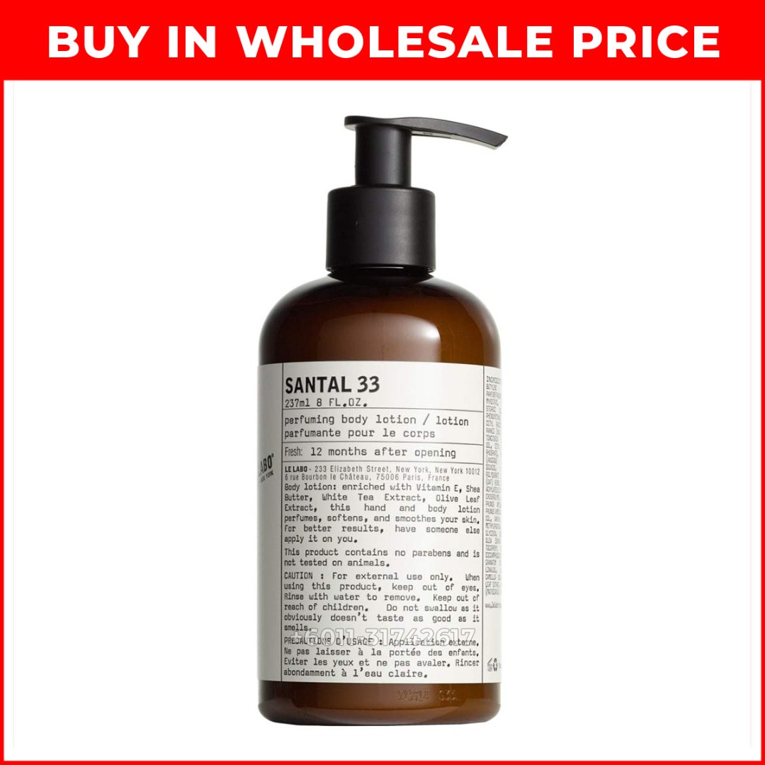 Le labo santal 33 hand & body lotion sales