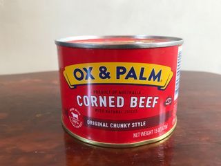 Ox & Palm Corned Beef Original Chunky Style Big Size (425g)