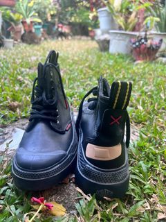 Palladium Black Boots