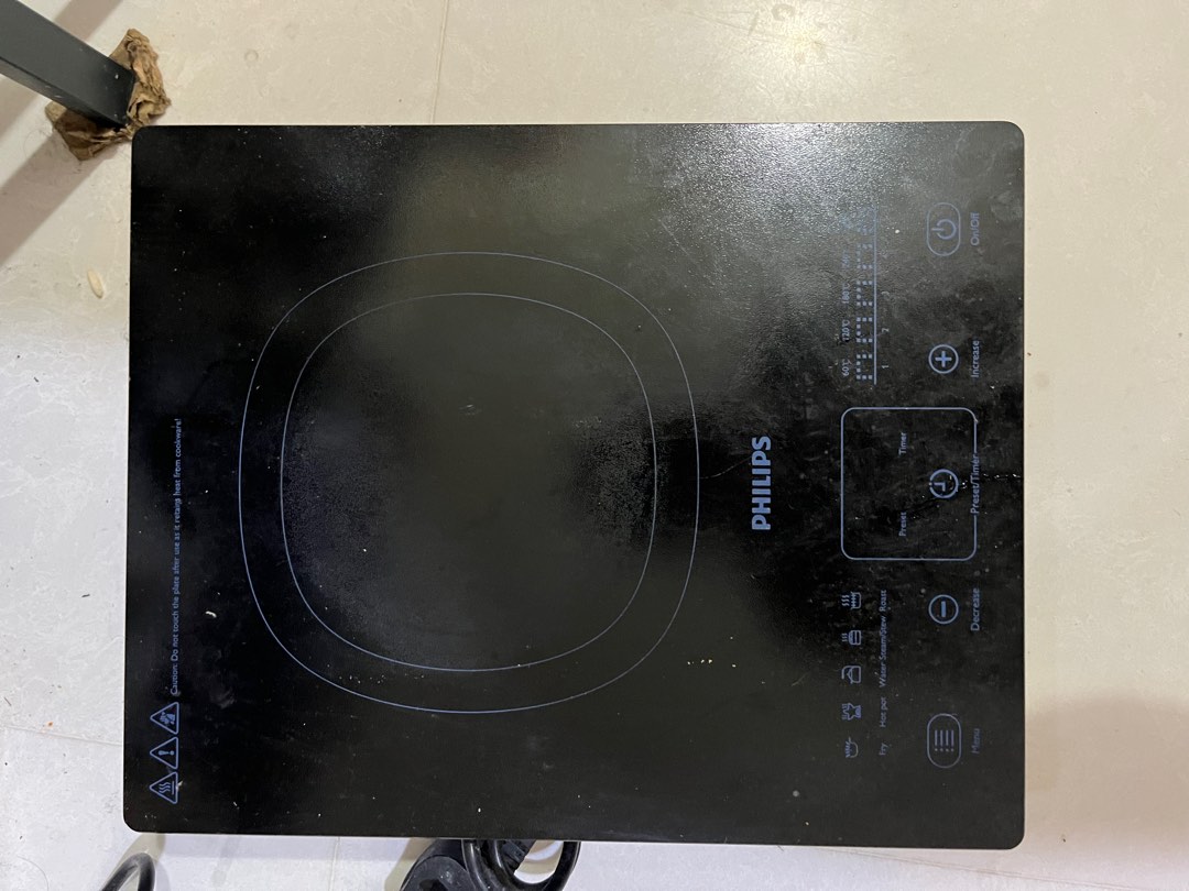 Philips induction stove, TV & Home Appliances, Kitchen Appliances