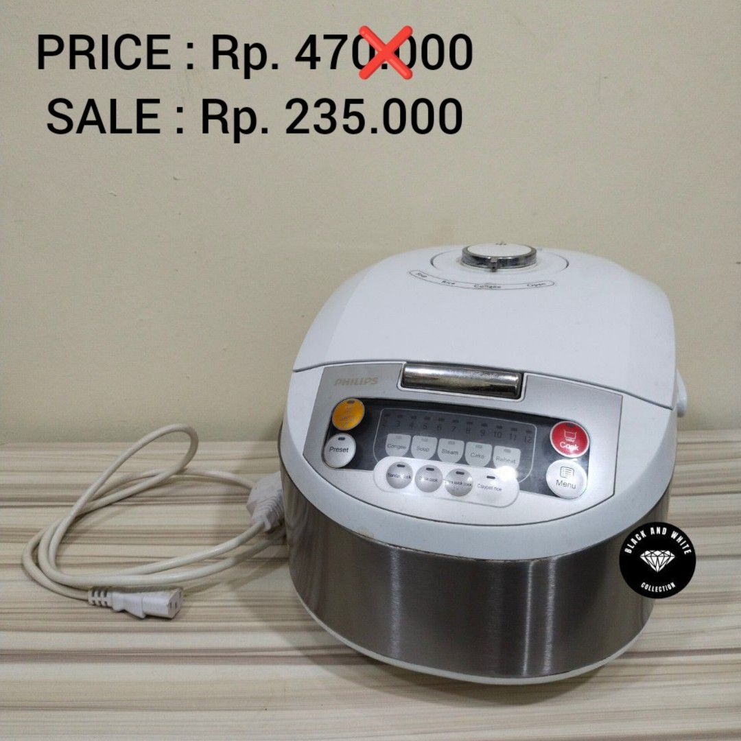 PHILIPS RICE COOKER DIGITAL on Carousell
