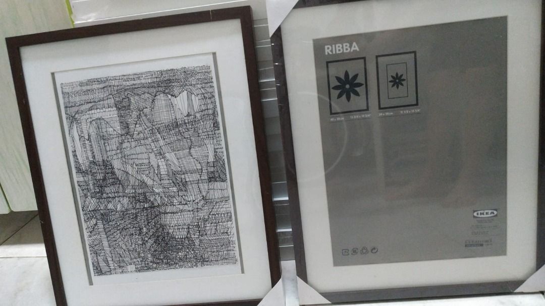 Ikea RIBBA photo picture frame, 40 x 50 cm, Furniture & Home Living