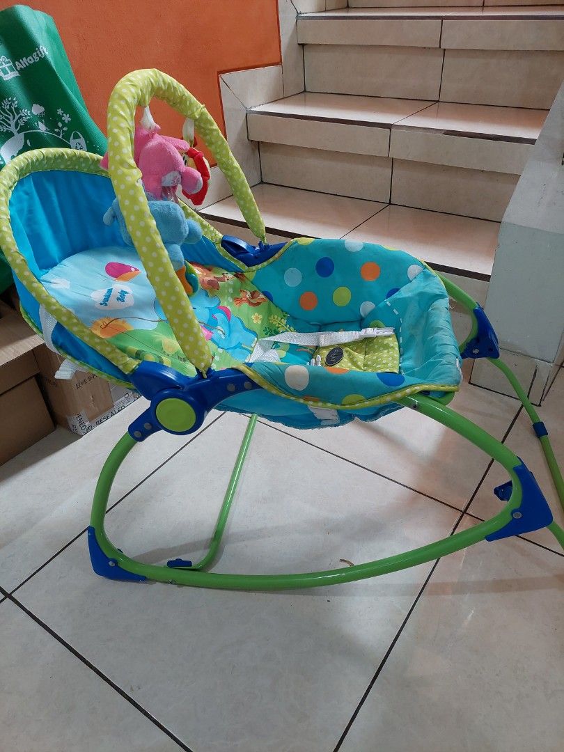 Bouncer pliko rocking chair hammock best sale