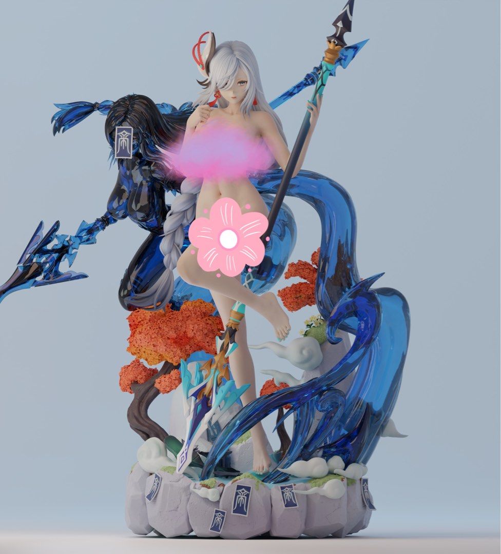 [PO] Genshin ImpactShen He, Hobbies & Toys, Toys & Games on Carousell