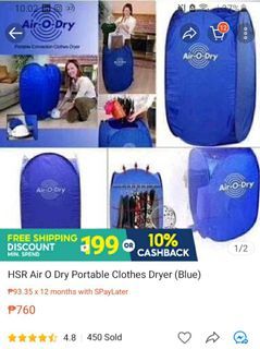 Portable Clothes Dryer - Air o Dry