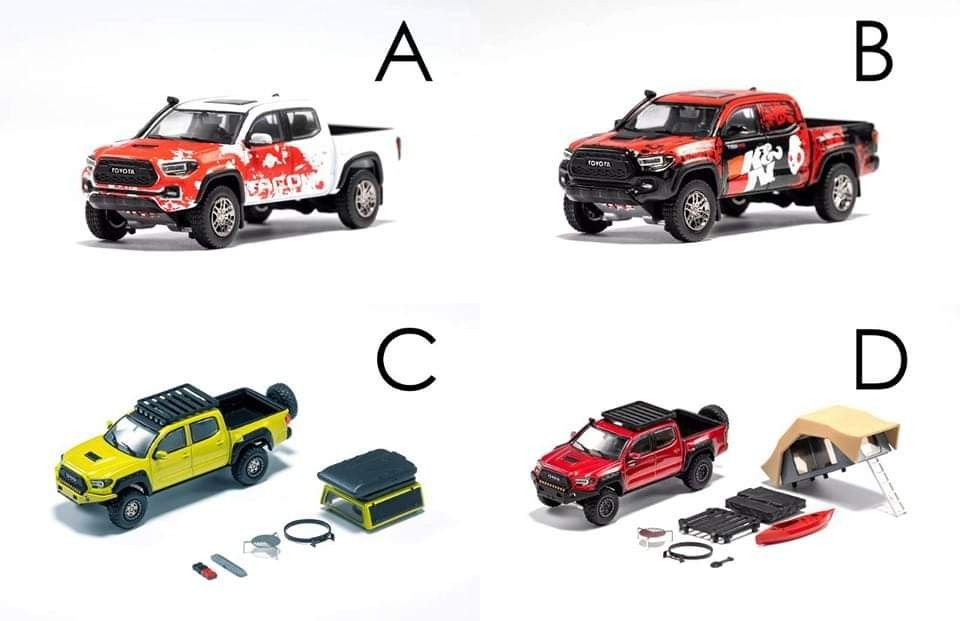 Preorders 1 64 Toyota Tacoma Pickup Truck Hobbies Toys Toys