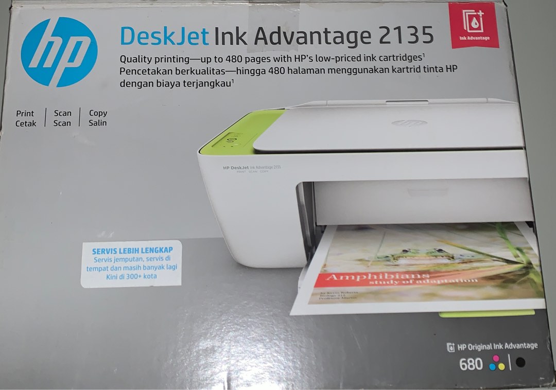 Printer Hp Deskjet Ink Advantage 2135 On Carousell 9039