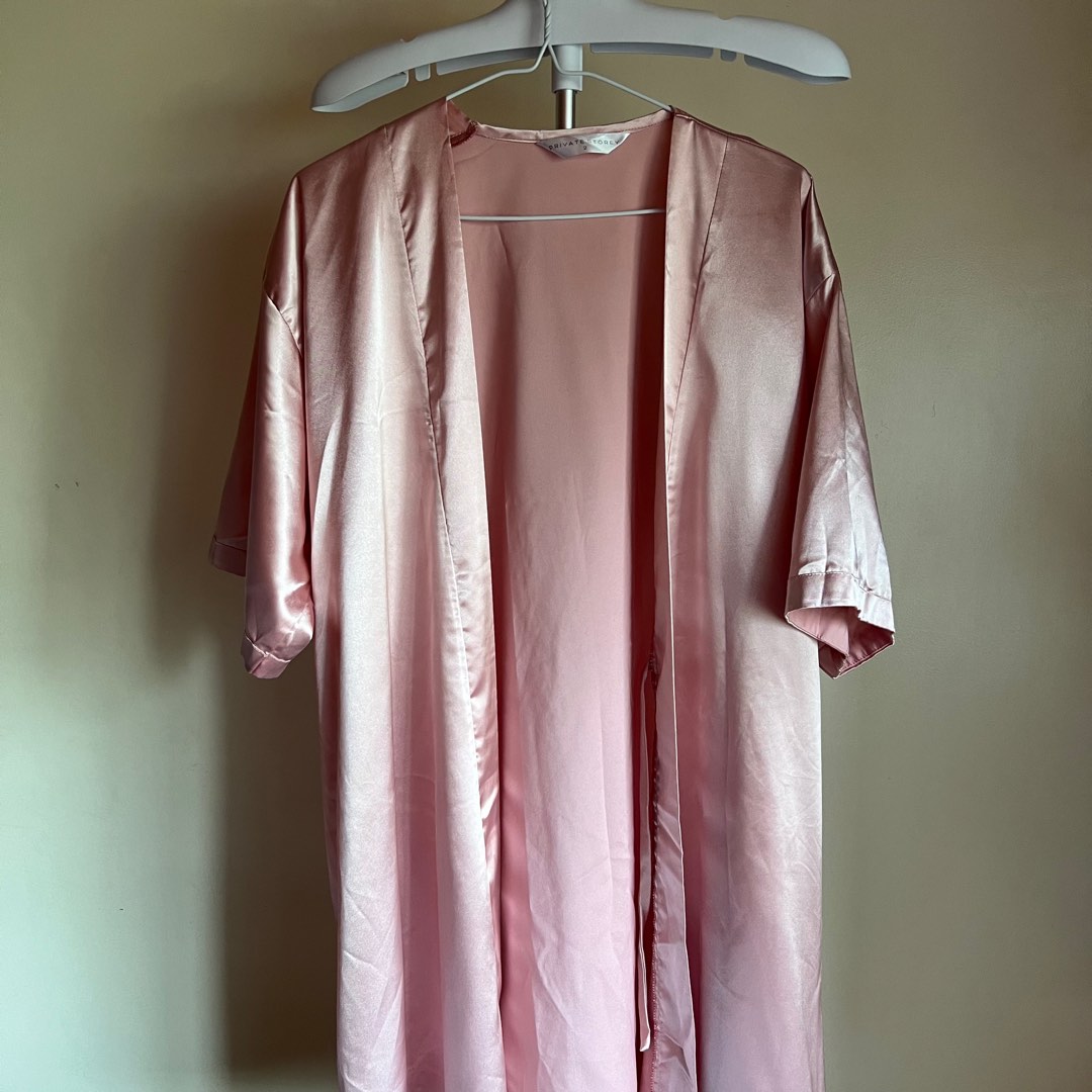 Private Storey Silk Robe on Carousell
