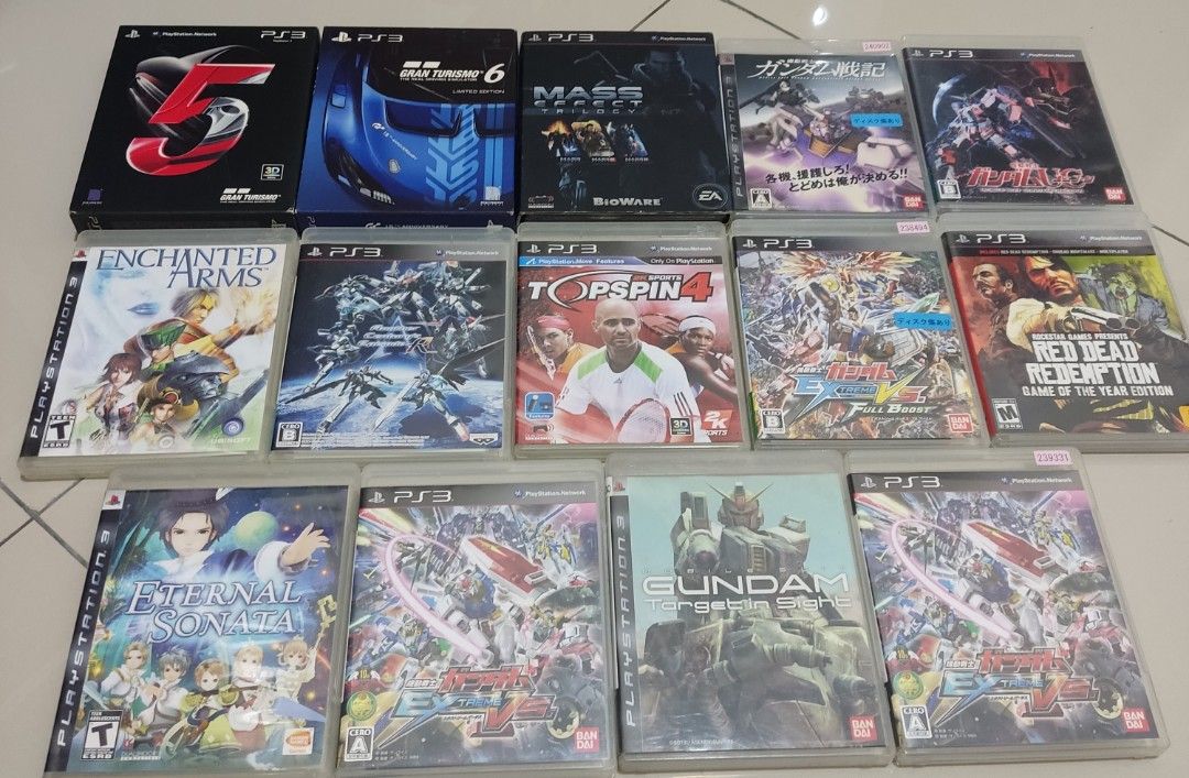 PS3 Japanese Set Playstation Console / Game Bundle, Video Gaming, Video