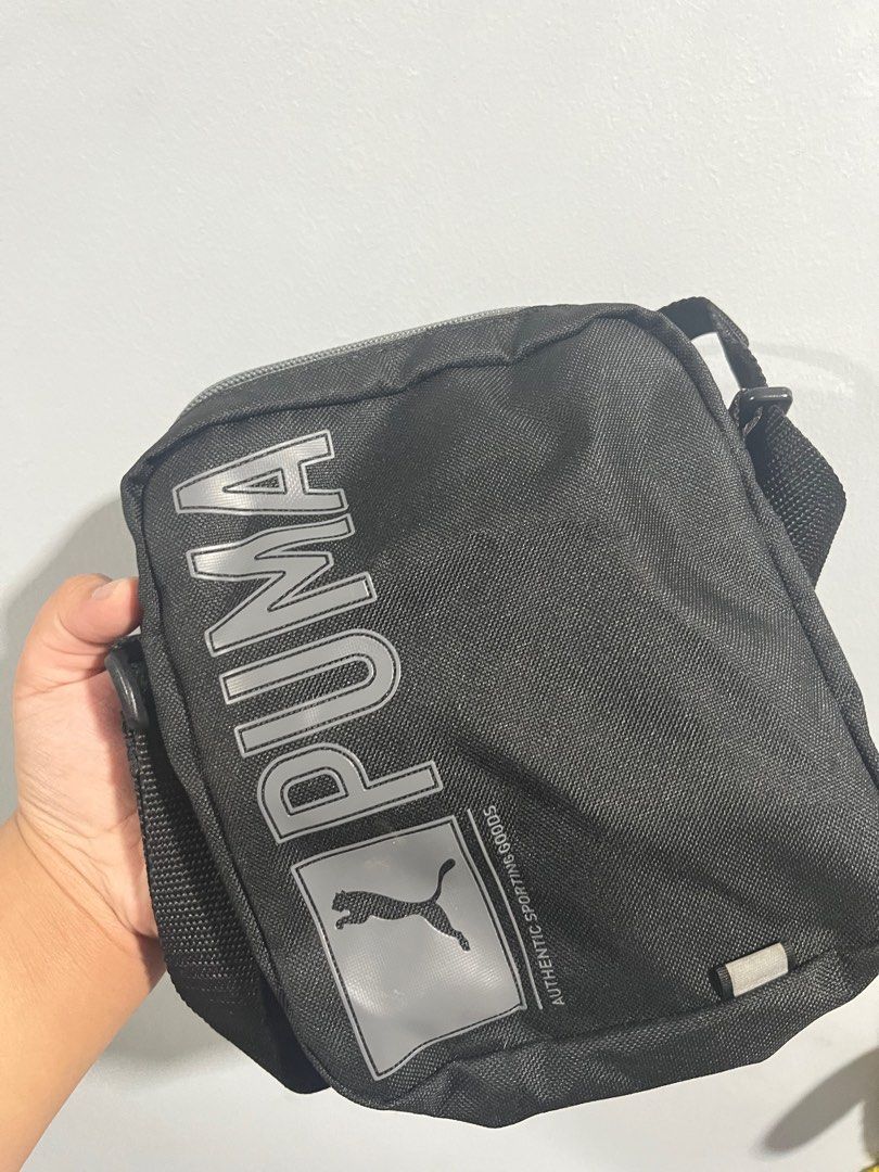 Puma Sling Bag Black, Men's Fashion, Bags, Sling Bags on Carousell