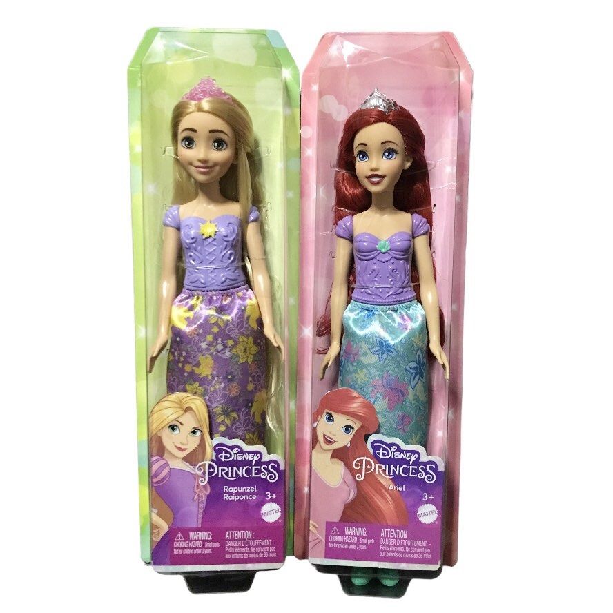 Rapunzel and Ariel Disney dolls, Everything Else on Carousell