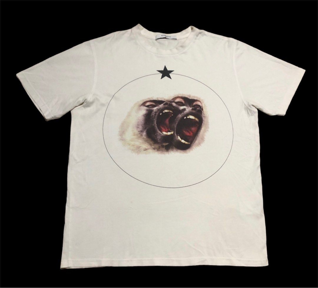 Rare authentic Givenchy monkey brother Men s Fashion Tops Sets