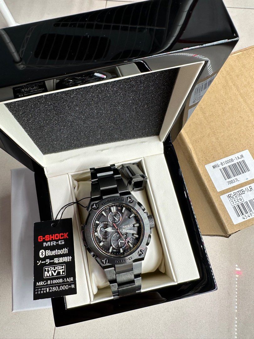 Rare Full Titanium Casio G Shock MRG B1000B 1AJR