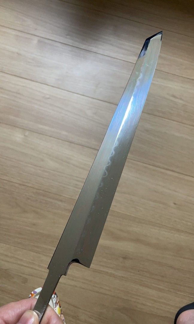 Rare Japanese knife! Yoshikazu Ikeda Yanagiba 300mm, Furniture & Home