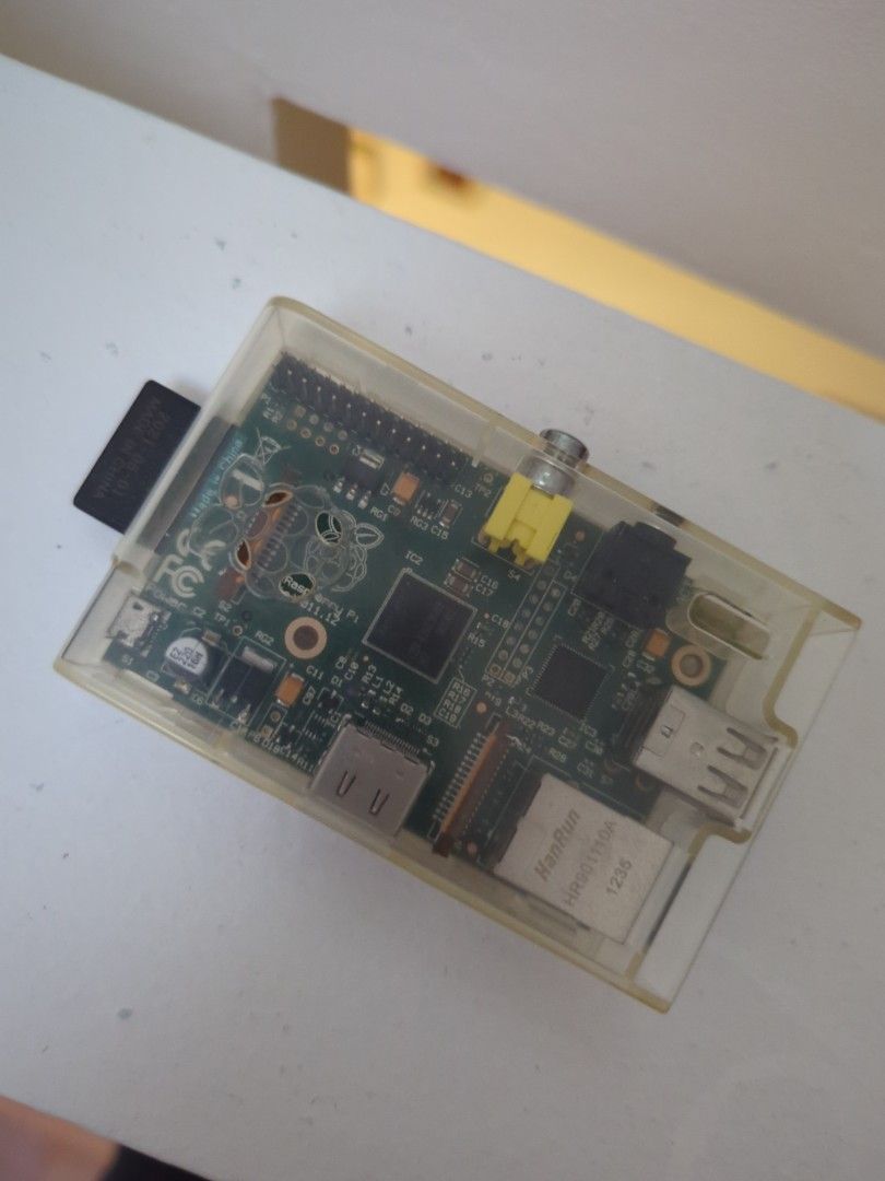 Raspberry Pi 1 + Case, Computers & Tech, Parts & Accessories, Computer ...