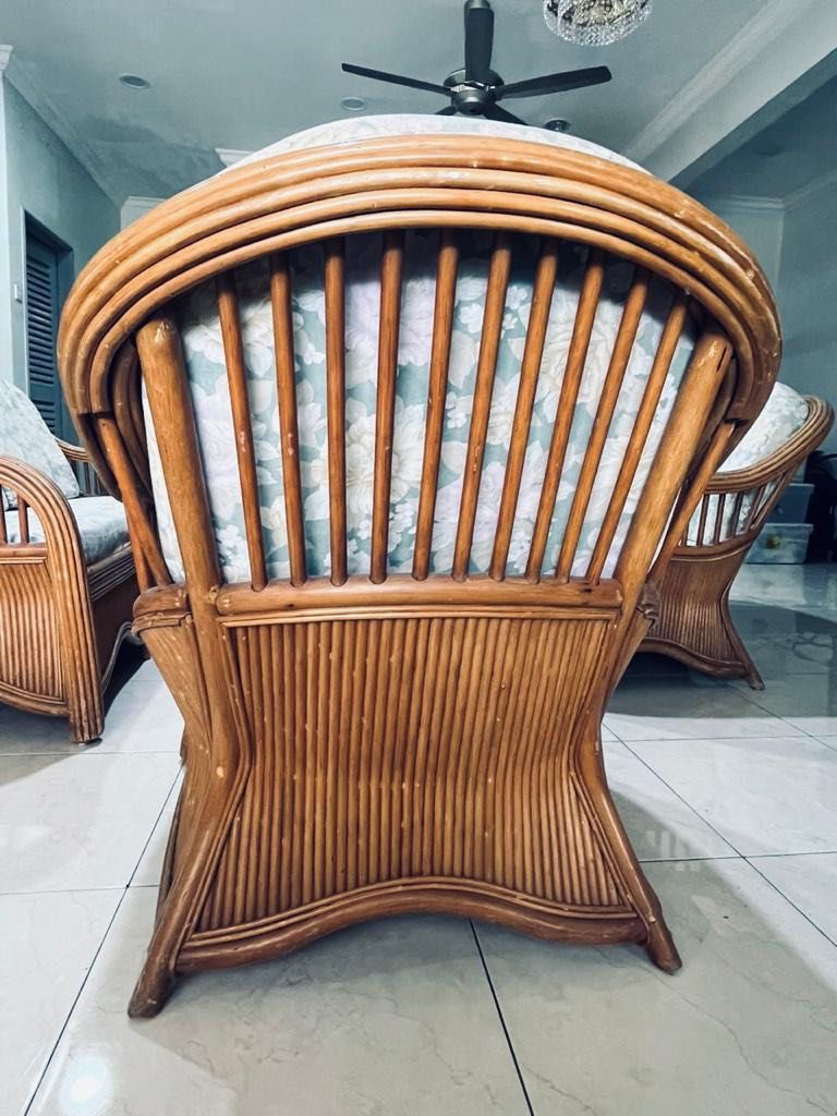 Rattan Sofa (good quality rattan), Furniture & Home Living, Furniture