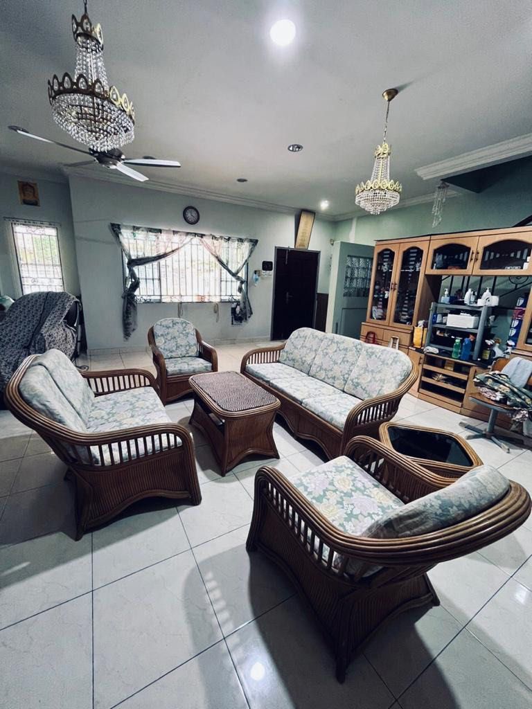 Rattan Sofa (good quality rattan), Furniture & Home Living, Furniture