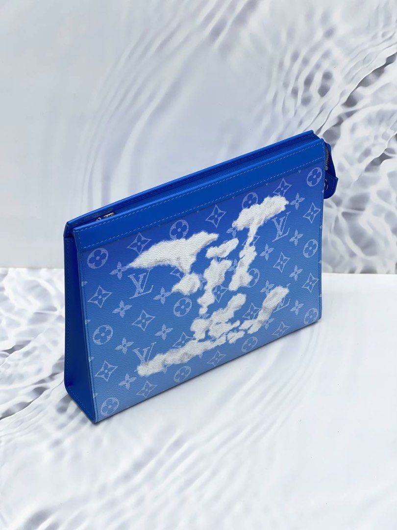 Louis Vuitton Pochette Voyage Limited Edition Monogram Clouds MM