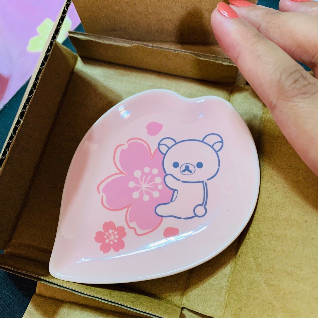 Rilakkuma saucer plate cute pink (Category: Other Kitchenware & Tableware) located in Apalit. Submitted by anyajapanthriftshop (Listing ID 1225791503, Image 1). Description: .