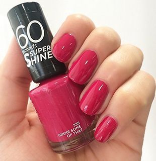 Rimmel London : 60 Seconds Super Shine Nail Polish (8ml)